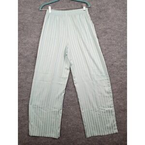 Victoria's Secret Lounge Pants Small Striped Blue Pajama Bottoms‎ Comfy